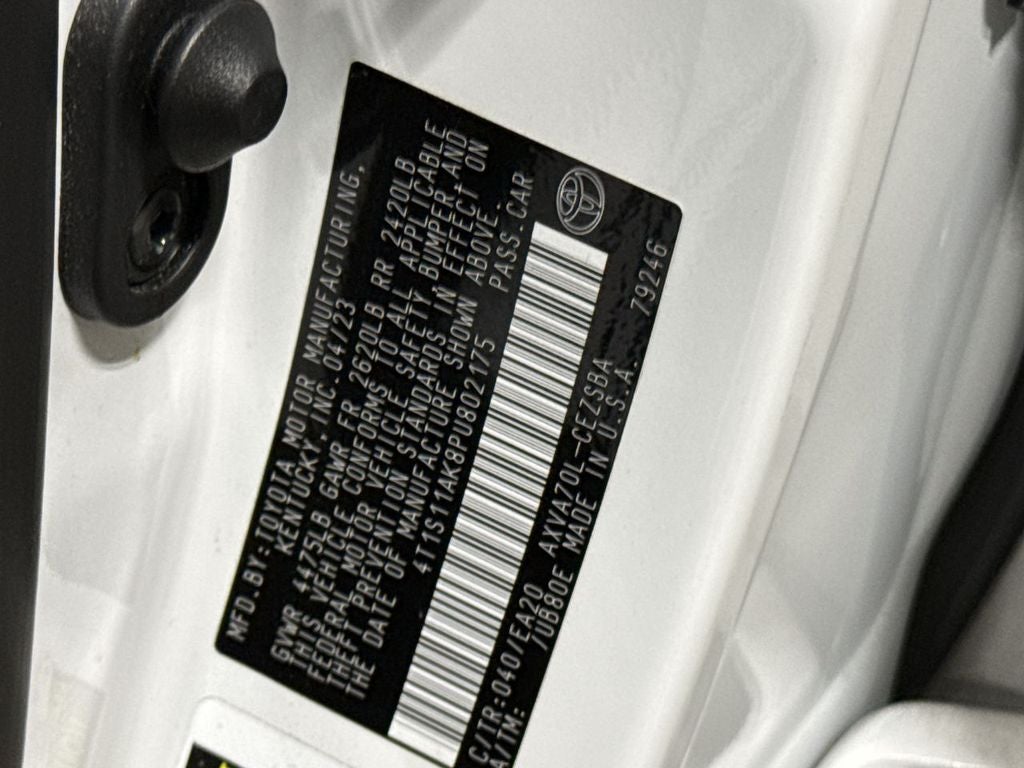 2023 Toyota Camry SE