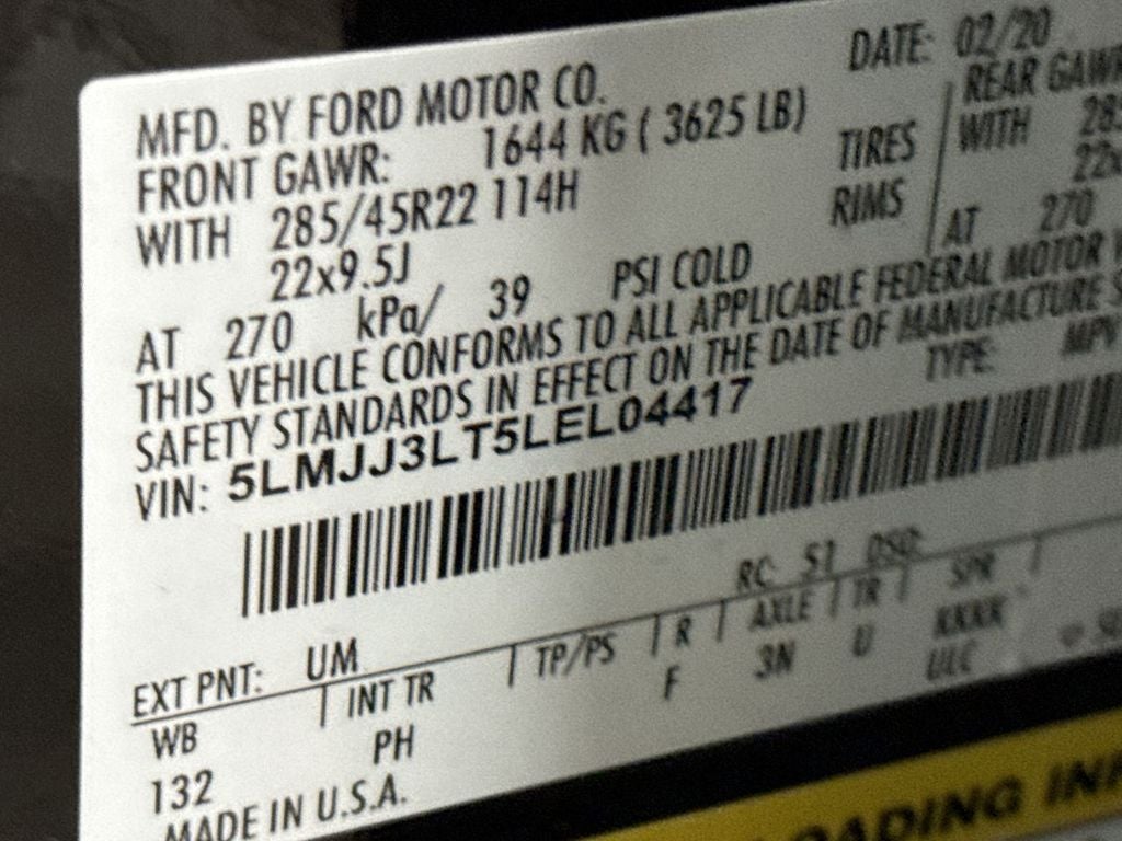 2020 Lincoln Navigator L Reserve