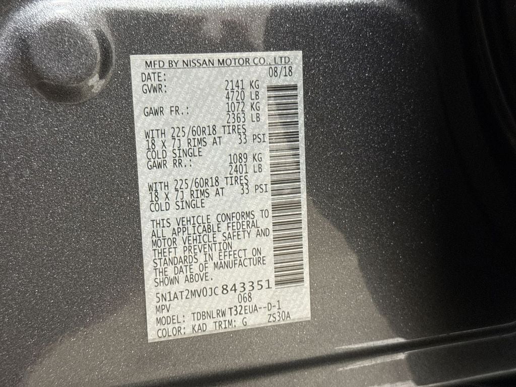 2018 Nissan Rogue SL