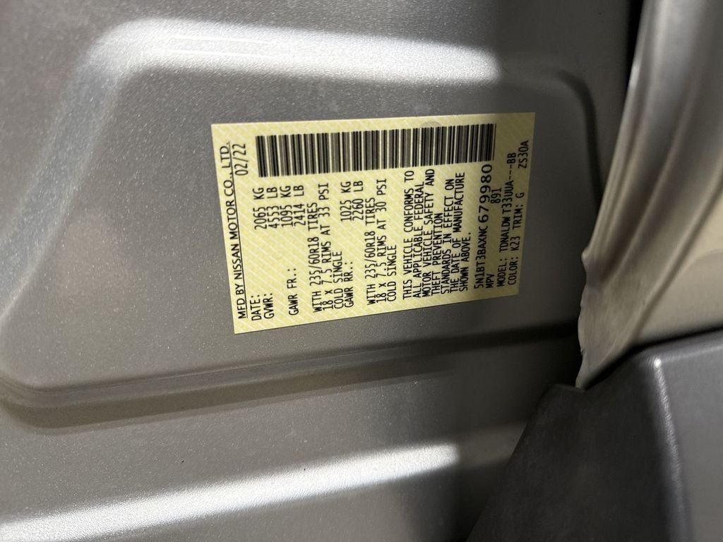 2022 Nissan Rogue SV