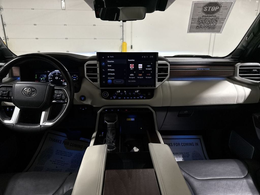 2023 Toyota Tundra Hybrid Capstone