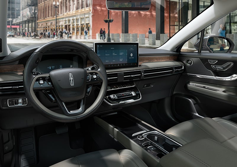 The interior dashboard of 2024 Lincoln Corsair® SUV is shown here. | Dan Cummins Lincoln in Nicholasville KY