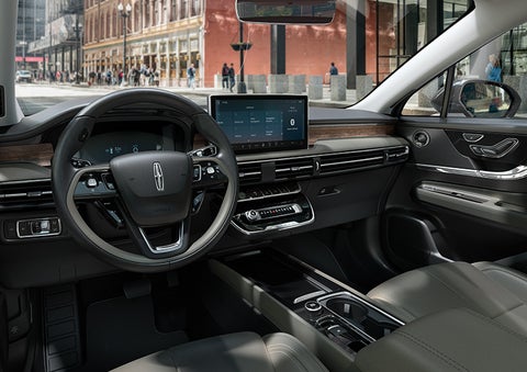 The interior dashboard of 2024 Lincoln Corsair® SUV is shown here. | Dan Cummins Lincoln in Nicholasville KY