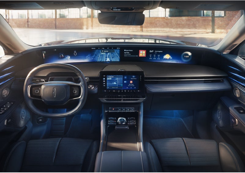 The panoramic display is shown in a 2026 Lincoln Nautilus® SUV. | Dan Cummins Lincoln in Nicholasville KY
