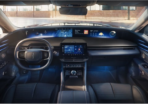The panoramic display is shown in a 2026 Lincoln Nautilus® SUV. | Dan Cummins Lincoln in Nicholasville KY